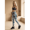 thumbnail image 3 of Women’s High Fashion Printed Leggings, Moisture Wicking Activewear, 3 of 7