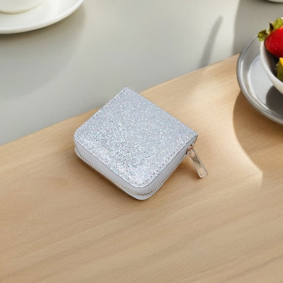 TABLZONE Ladies Zipper Wallet Set of 2 Compact Stylish Wallets for Daily Use Secure Closure