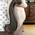 thumbnail image 5 of Furniture of America Arlette Bed, Eastern King, Beige, Natural Tone, 5 of 8