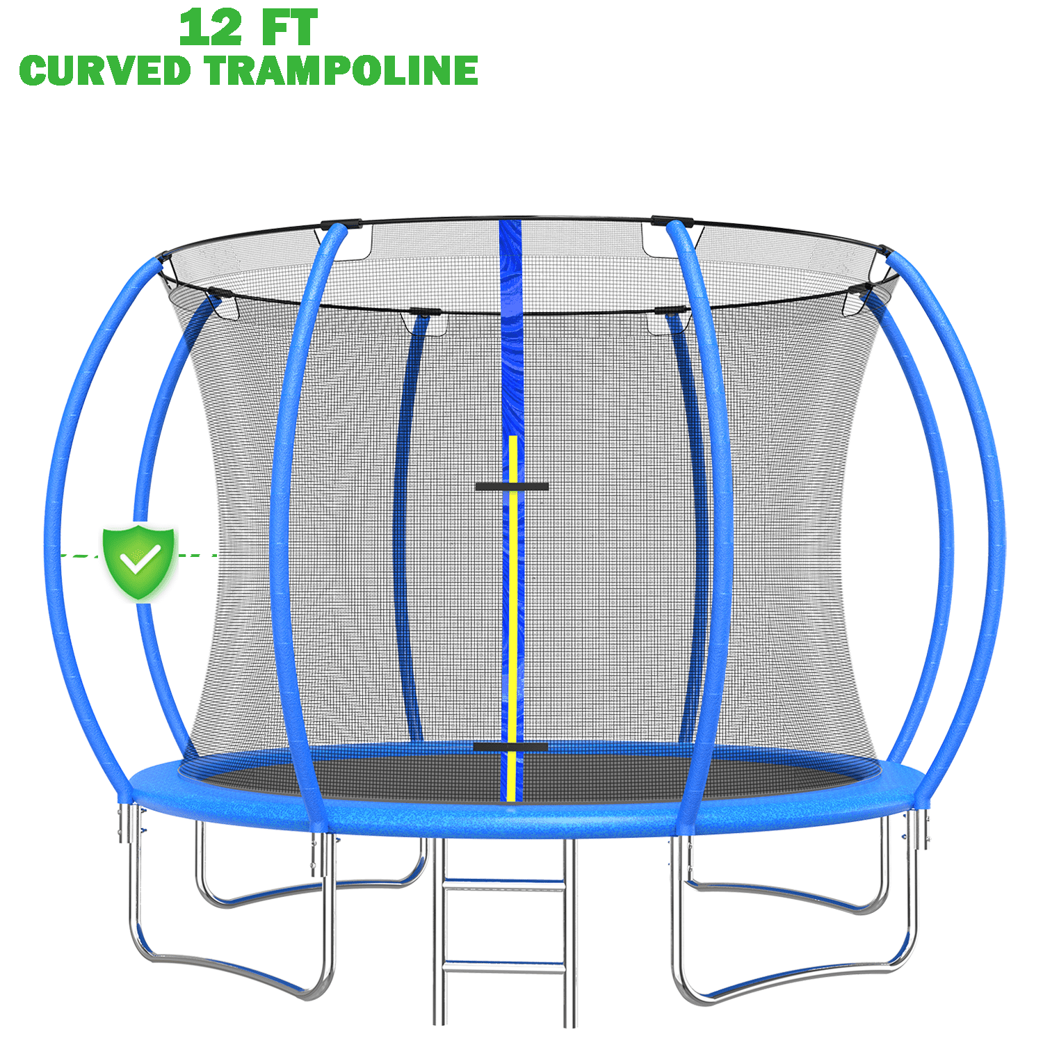 2023 Upgraded Trampoline for Kids Adults, Seizeen 12FT Trampoline W