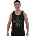 thumbnail image 3 of I Donut Want to Taco Bout it Food Pun Tank Top T Shirts Men Women Brisco Brands S, 3 of 6