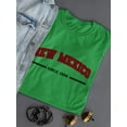 thumbnail image 3 of Retro College Style New Mexico T-Shirt Women -Image by Shutterstock, Female Small, 3 of 4