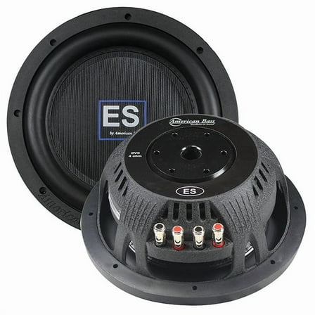 (2) AMERICAN BASS ES-1044 10" 1000W RMS DUAL VC 4-OHM CAR AUDIO SUBWOOFER NEW