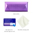 thumbnail image 3 of Eyeglass Case Hard Shell, Portable Sunglass Case, fashionable PU Leather Eyeglass Case, Lightweight(purple), 3 of 6