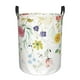 thumbnail image 1 of Fotbe Wildflowers Cesto de Ropa con Asas, Cesto Impermeable de Gran Capacidad, Bolsa de Lavado para Dormitorio, Cesto de Ropa con Ruedas y Asas-Medium, 1 of 6