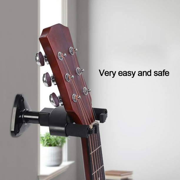 Paquet de 3 Supports Muraux pour Guitare, Support pour Guitare en