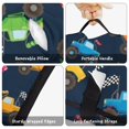 thumbnail image 6 of Monster Cartoon Truck Black Pattern Teens Toddler Nap Mat with Pillow, Sleeping Mat Bag for Preschool Daycare 59"x22", 6 of 6