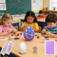 thumbnail image 5 of Kit de decoración de huevos de Pascua DIY: huevo de Pascua de espuma con brillantina, manualidades para niños, decoraciones para fiestas de Pascua, regalo para niñas y niños., 5 of 7