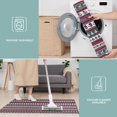thumbnail image 6 of Green and Red Christmas Pattern Kitchen Rugs Sets Of 3,Kitchen Runner Rugs Non Skid Washable,Decorative Kitchen Floor Mats for Kitchen,Sink,Laundry,17"x30"+ 17"x47" + 17"x59", 6 of 6