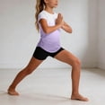 thumbnail image 5 of hengsof Athletic Shirts for Girls Short Sleeve Active T Shirts Sports Crewneck Dry Fit Tops Kids Teens Gym Workout Summer Tee, 5 of 7