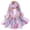 Purple, variant on Scarf for Women Lightweight Print Floral Pattern Chiffon Shawl Fashion Large Long Thin Sunscreen Wraps Spring Summer Fashion Accessories