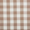 thumbnail image 3 of VHC Brands Annie Buffalo Portabella Check Farmhouse Prairie Short Panel Curtain Set 63x36x18, 3 of 6