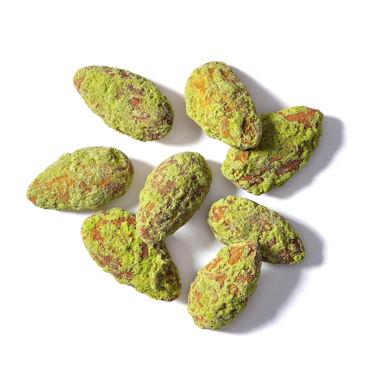 (Pack Of 8) Elan Almonds Matcha Organic 5.6 Oz