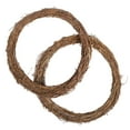 thumbnail image 3 of 2PCS 14 Inch Grapevine Wreathes Wreath Rattan Wreath Garland for DIY Christmas Craft or Wedding Decors, 3 of 7