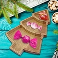 thumbnail image 3 of Tahtuvzn School Christmas Decorations Indoor Comment on The Image Download Wood Serving Tray Snowman Shaped Wooden Platter Food Charcuterie Board, 3 of 5