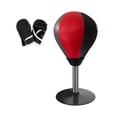 thumbnail image 3 of Pelota de velocidad duradera que succiona a tu escritorio, saco de boxeo deportivo para escritorio, pelota de boxeo rojo negro y guantes Zulema Bola de velocidad de boxeo, 3 of 8