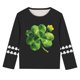 thumbnail image 5 of Blusas y camisas de manga larga con cuello redondo, moda del Día de San Patricio, blusa informal con estampado bonito de manga larga para niños y niñas., 5 of 5