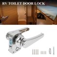 thumbnail image 1 of Verrou de Porte de Toilette RV Accessoires de Poignée de Caravane de Salle de Bain, 1 of 4