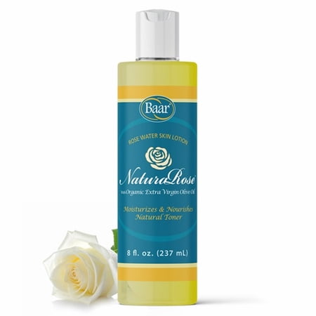 NaturaRose 8 oz- Creamy Rose Water Skin Lotion