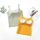thumbnail image 5 of Camisola de verano con cuello cuadrado, ropa interior sin tirantes, cinturón con almohadilla para el pecho, de una pieza, cómoda para uso exterior, para uso interior, sin tirantes, combina, 5 of 6