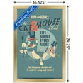 thumbnail image 3 of Tom And Jerry - Cat And Mouse Club Wall Poster, 14.725" x 22.375", Framed, 3 of 6
