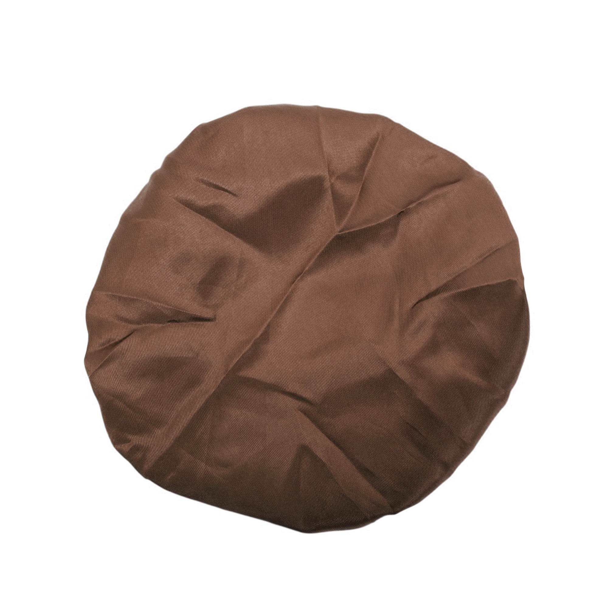 Unique Bargains High Elasticity Shower Cap 1 Pc Coffee Color