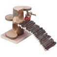thumbnail image 2 of Plataforma De Juego Para Hámster, Plataforma De Madera Para Animales Pequeños, Plataforma De Escalada Para Hámster, Juguete De Actividad Para Animales Pequeños Para Juegos De ANGGREK NO, 2 of 8