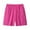 Hot Pink, variant on Jamsmile Womens Shorts Sports Loose Casual Solid Color Elastic Waist Quick Drying Thin Shorts Tracksuits Running Short