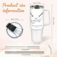 thumbnail image 3 of Personalized Tumblers With Names, Custom 40 Oz Tumbler With Handle Straw, Travel Coffee Tumbler Cup Mug For Women Men, Customized Anniversary Birthday Gifts For Boyfriend Girlfriend Couple, 3 of 6