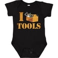thumbnail image 3 of Inktastic I Love Tools Boys or Girls Baby Bodysuit, 3 of 5