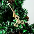 thumbnail image 3 of Matashi Hanging Christmas Tree Ornament Crystals, Christmas Decorations for Holiday Wedding Party Decoration, Tree Ornaments Ribbons Included, Shiny, Metal Finish, 3 of 7