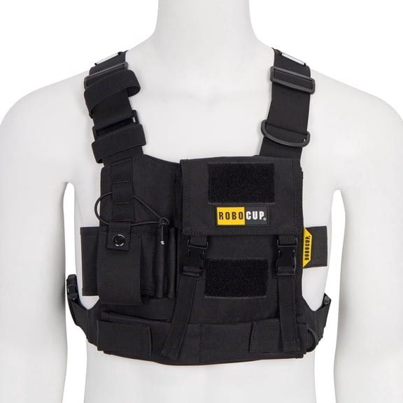 ROBOCUP Chest Harness Vest Organizer with Silent Storage Pocket - Durable, Hands-Free Gear Organizer for Tools