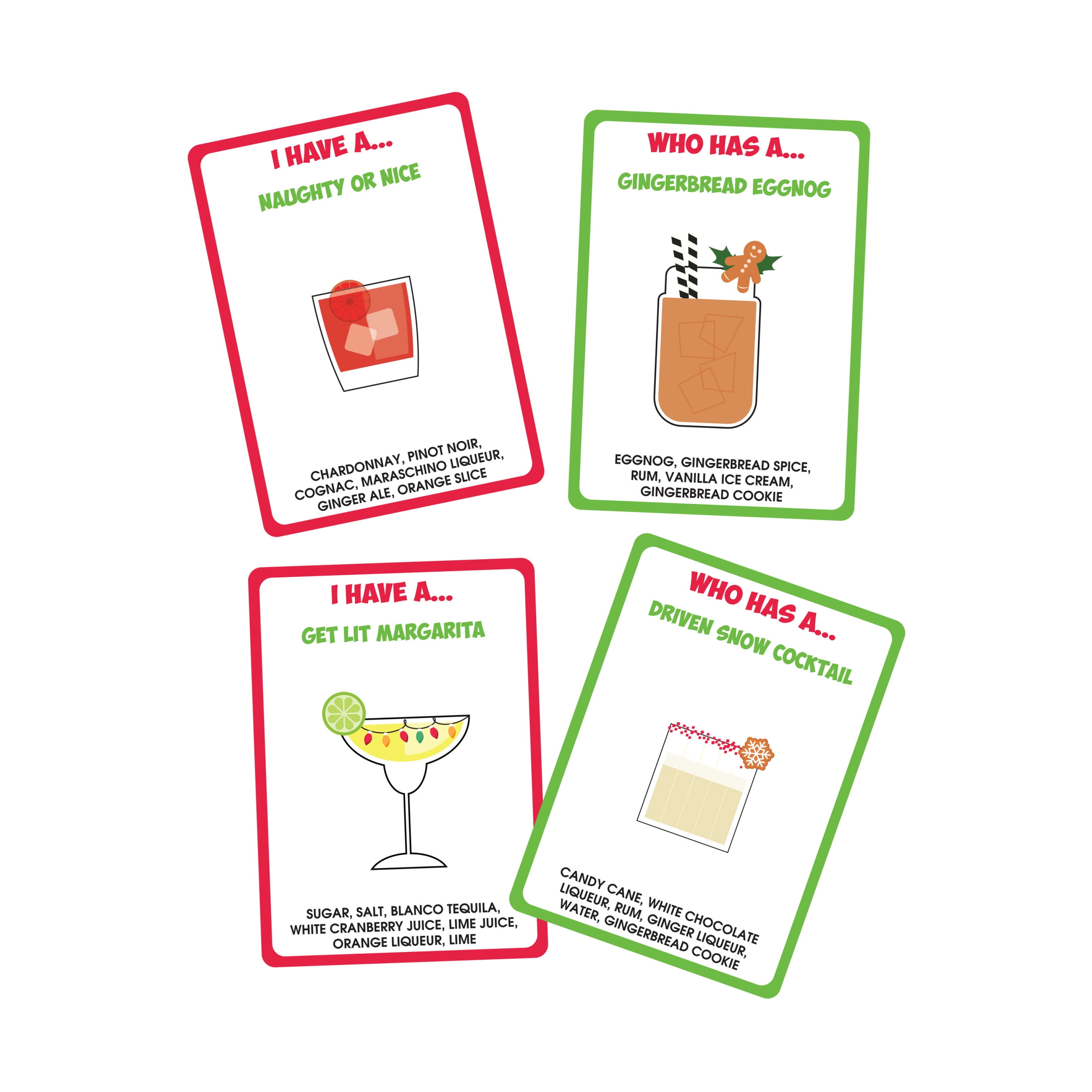University Games Making Spirits Bright - The Let's Get Merry Card Game