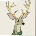 thumbnail image 3 of Great Art Now Bear & Deer on Cream by Wild Apple Portfolio 2 Piece Canvas Art Set Each 14"W x 14H", 3 of 3