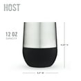 thumbnail image 4 of Host Freeze Pro Wine Glasses, Cooling Cup, Insulated Tumbler 12 oz Set of 1, 4 of 7
