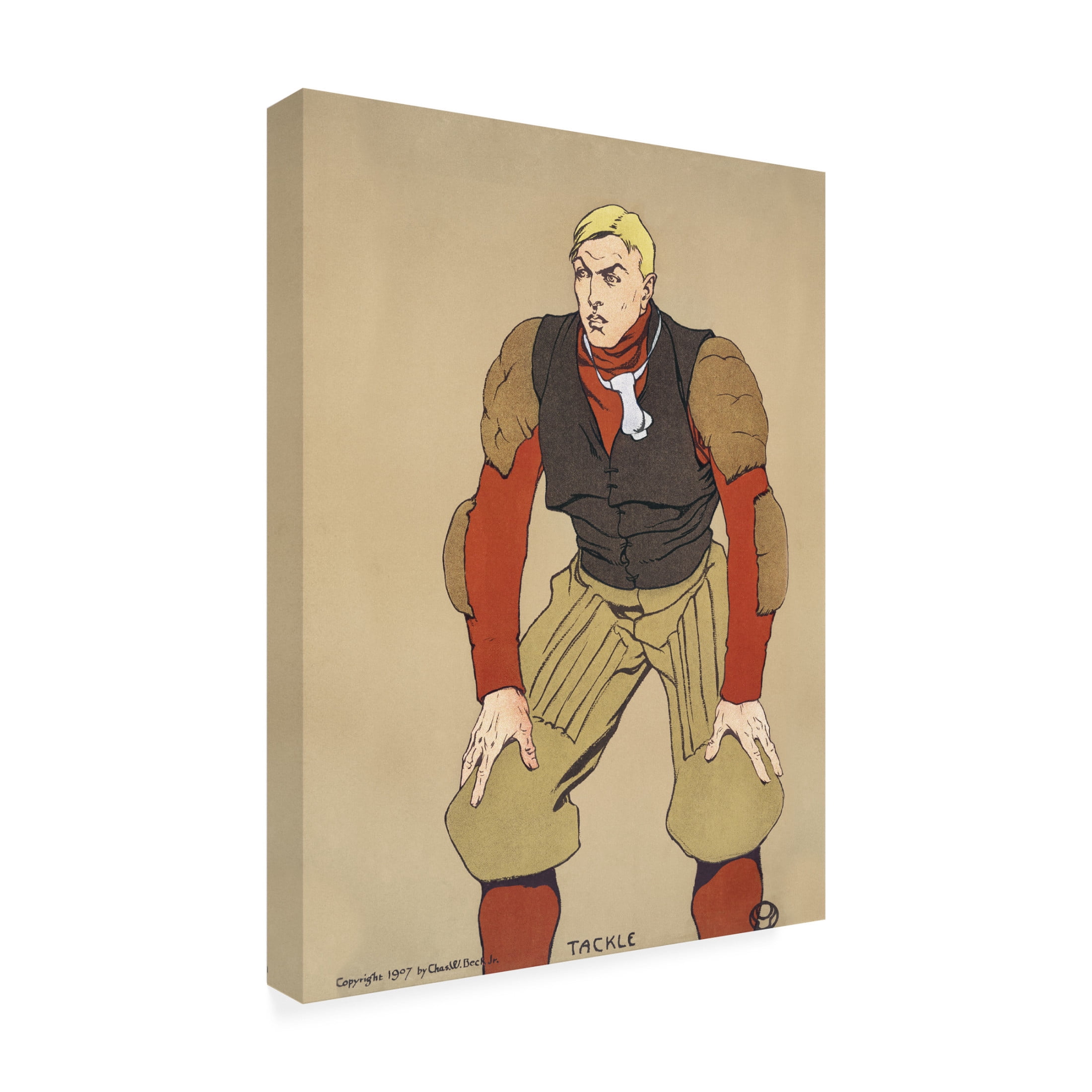 Trademark Fine Art Edward Penfield Penfield Vintage Sports Illustrations II Canvas Wall Art