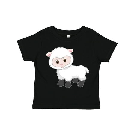 

Inktastic Cute White Lamb Gift Toddler Boy or Toddler Girl T-Shirt