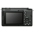 thumbnail image 3 of Sony Alpha ZV-E1 Full-frame Vlog Mirrorless Lens Camera (Black) (ILCZVE1/B) + Case + 64GB Card + Card Reader + Flex Tripod + Memory Wallet + Cleaning Kit, 3 of 7