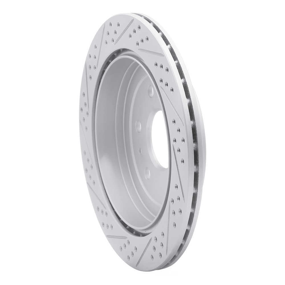 Dynamic Friction Company 830-48055R DFC Geoperformance Rotor - Drilled and Slotted