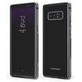 thumbnail image 3 of Case for Note 8, PureGear [Black] GlassBak 360 Bumper Cover with Rear Tempered Glass Panel for Samsung Galaxy Note 8 (SM-N950), 3 of 6