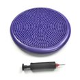 thumbnail image 1 of Tapis d'Équilibre de Yoga en PVC Violet, Coussin de Massage Gonflable, Entraîneur d'Équilibre de Sport, 1 of 5