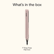 Conair InfinitiPRO Frizz-Free Titanium Ceramic 1 Flat Iron
