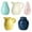 5pcs, variant on SSNTSY Mini Ceramic Vase Magnets for Fridge 3D Plant Vase for Kitchen Refrigerator Locker Decoration (Set of 5)