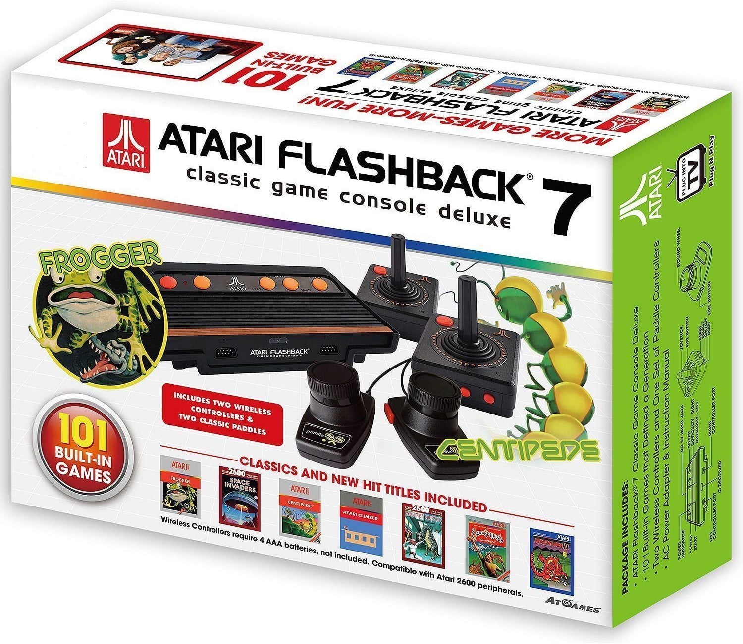 Atari Flashback 7 Deluxe Special Edition 101 Games – Walmart Inventory ...