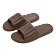 thumbnail image 3 of Slippers for Women,Men And Women Shoes Indoor And Outdoor Home Slippers Fashion Cartoon Lightweight Sandals,Womens Slippers,Coffee,9, 3 of 3