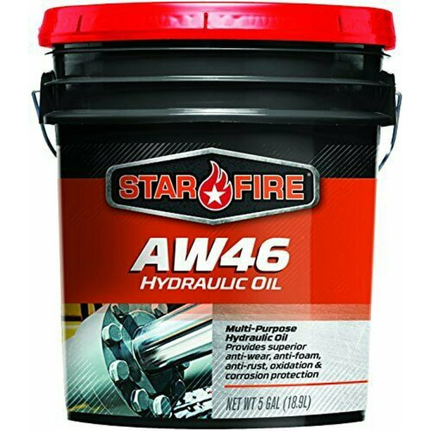 Starfire Premium Lubricants Aw 46 Hydraulic Oil 5 Gallon Pail Walmart