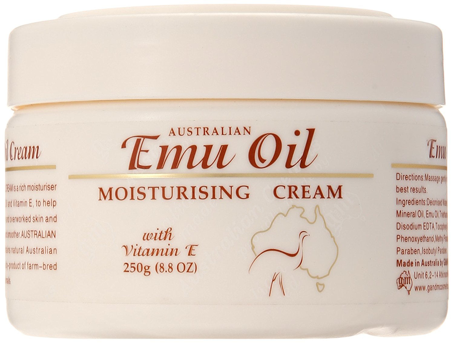 Erobring Panda ønskelig Australian Emu Oil Cream with Vitamin E - Walmart.com