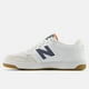 thumbnail image 3 of New Balance 480 BB480LFD White/Navy Width D Lifestyle Shoes Men's Women's, 3 of 5