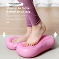 thumbnail image 4 of Thinsony Portable Double Sided Inflatable Mini Stepper Leg Exerciser with Inflator Body Shaping Stovepipe Machine Home Pink, 4 of 6