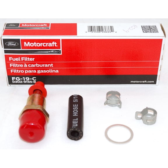 Motorcraft Engine Fuel Filter, MTCFG 19-C Fits select: 1978-1979 FORD F250, 1978-1979 FORD F150